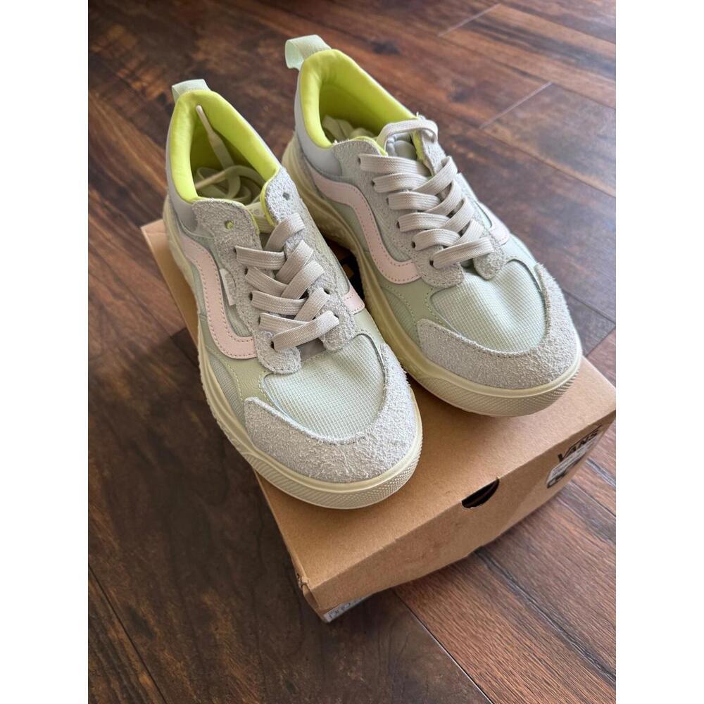 NEW Vans UltraRange Neo VR3 Shoes - Light Yellow/Multi Size 6.5 Men's 8 Women's
